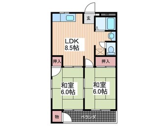 間取図 小川マンション