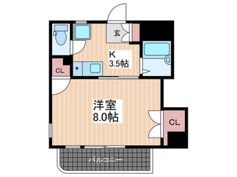 間取図 パルコーポ新宮