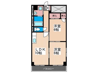 間取図 シャルム川手