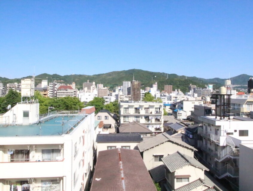 室内からの展望 ボナハイツ川野