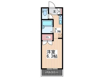 間取図 セジュール上瀬野