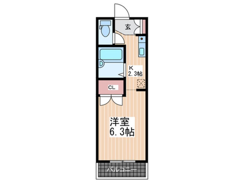 間取図 セジュール上瀬野