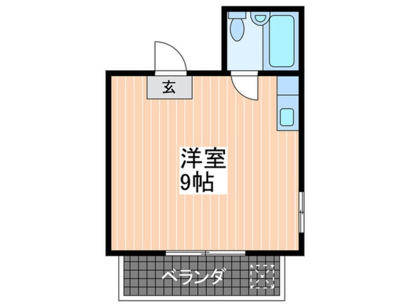 間取図 サンシャトービル