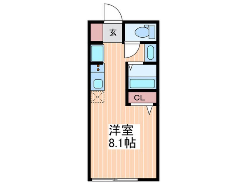 間取図 リバーノース川内