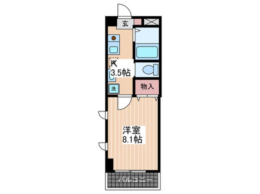 間取図 ル・パラディ