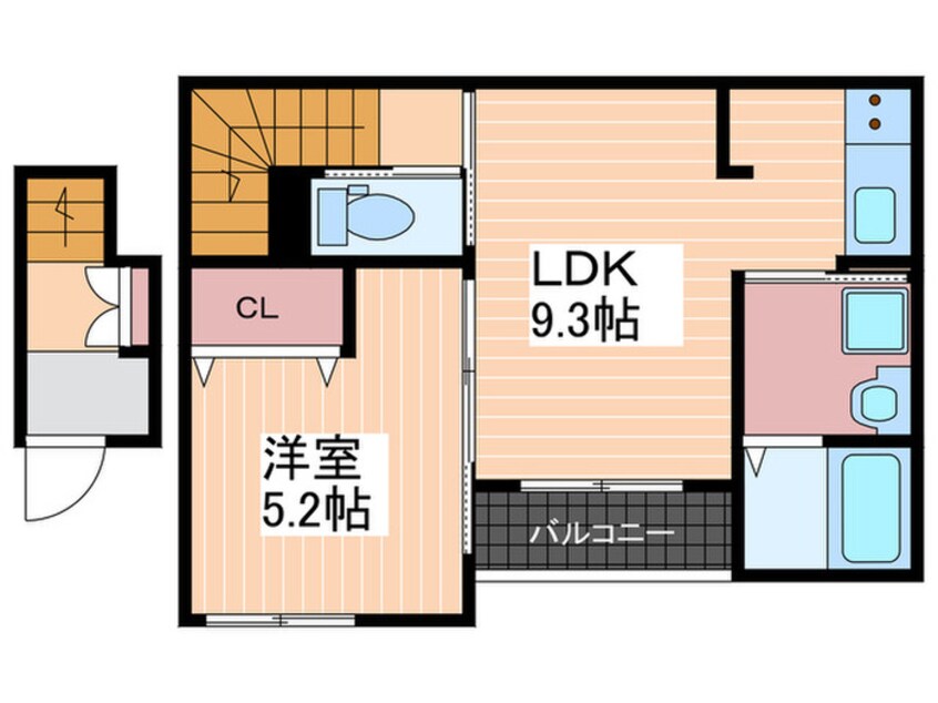 間取図 フェリーチェ宮内