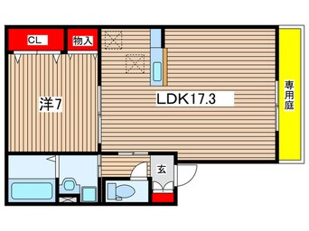 間取図 セジュール宮川　Ⅱ