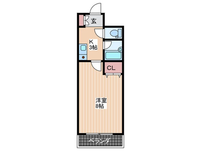 間取り図 ステューディオ長束