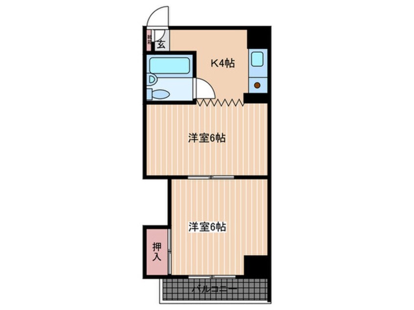 間取図 ＳＰＣ幟町ビル