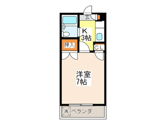 間取図 エステート西尾