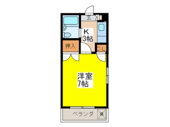 間取図 エステート西尾