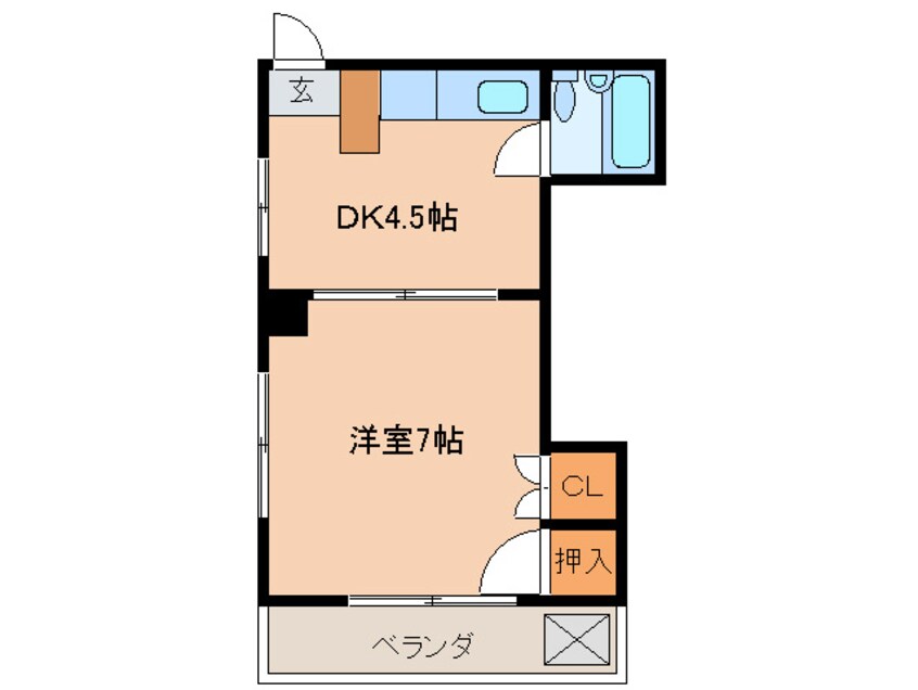 間取図 北町ビル