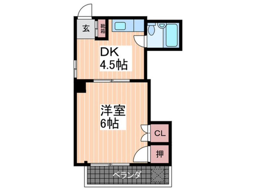 間取図 北町ビル