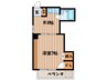 北町ビル 1Kの間取り