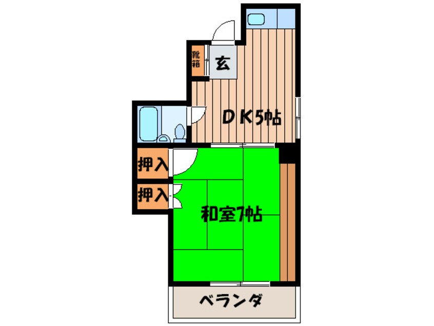 間取図 北町ビル