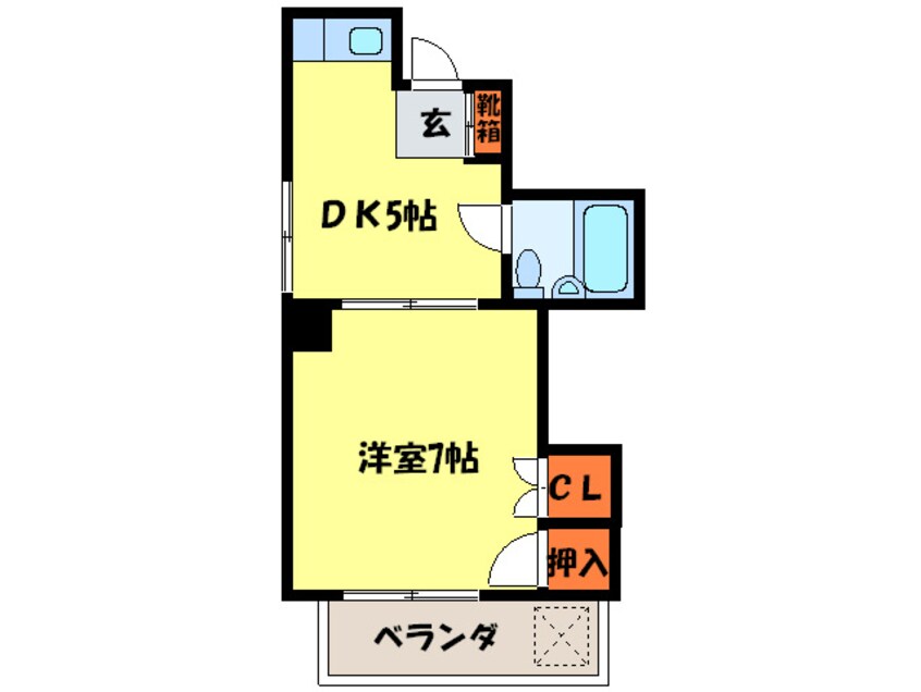 間取図 北町ビル