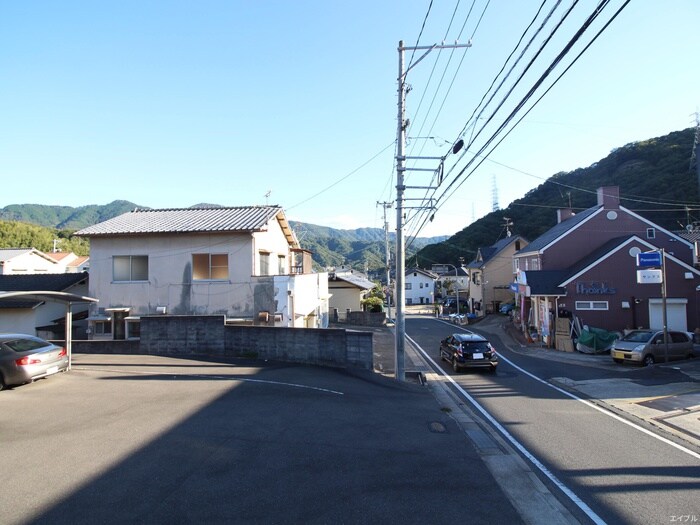 室内からの展望 ホワイトリリー