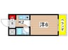 BAZAREZ（バザレ） 1Kの間取り