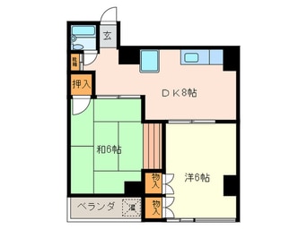 間取図 新光ビル