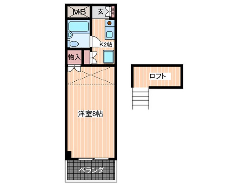 間取図 井口クイ－ンズコ－ト