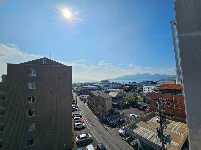 室内からの展望 ＣＲビル