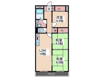 間取図 エスポワール舟入