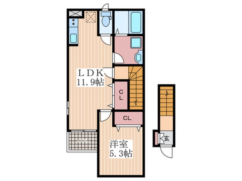 間取図 ヴァンベール