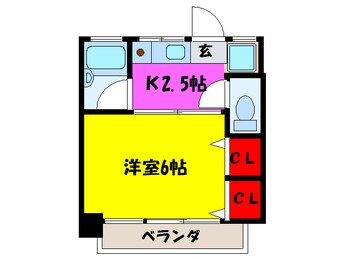 間取図 ニュ－ホライズン松本