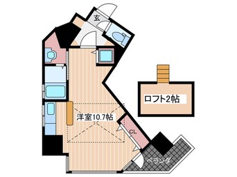 間取図 クレ－ル富士見