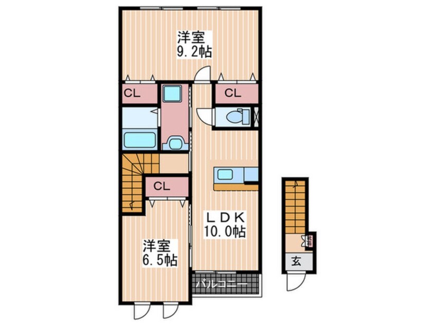 間取図 メゾン・ド・アンジュ