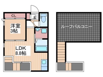 間取図 Ｇｒａｎｄｔｉｃ翠