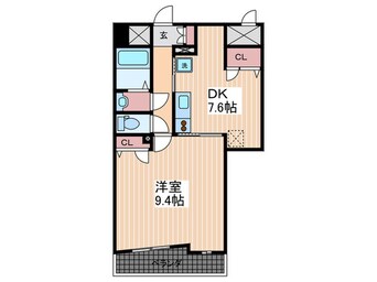 間取図 エルミタージュ安芸