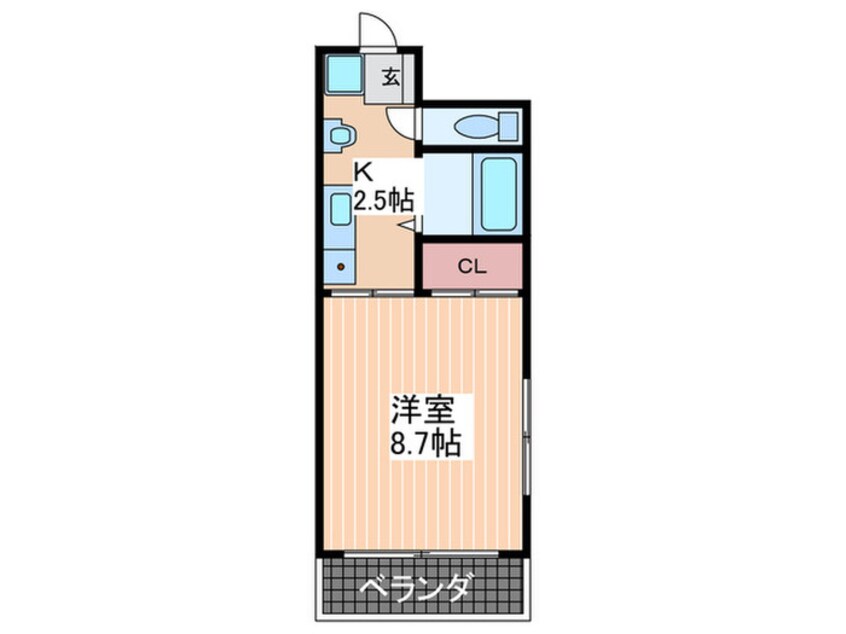 間取図 グランヴェル明和