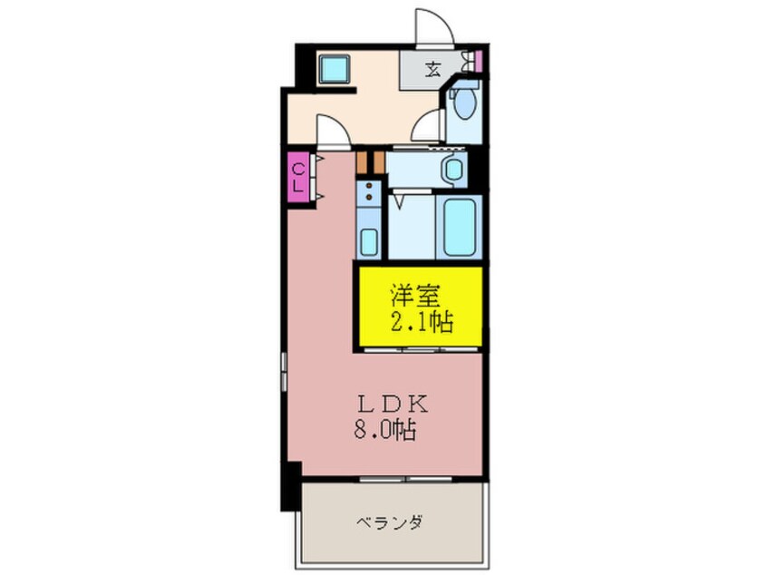 間取図 Axis Bld