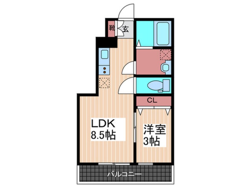 間取図 ロイヤルヴィラ向洋　A棟