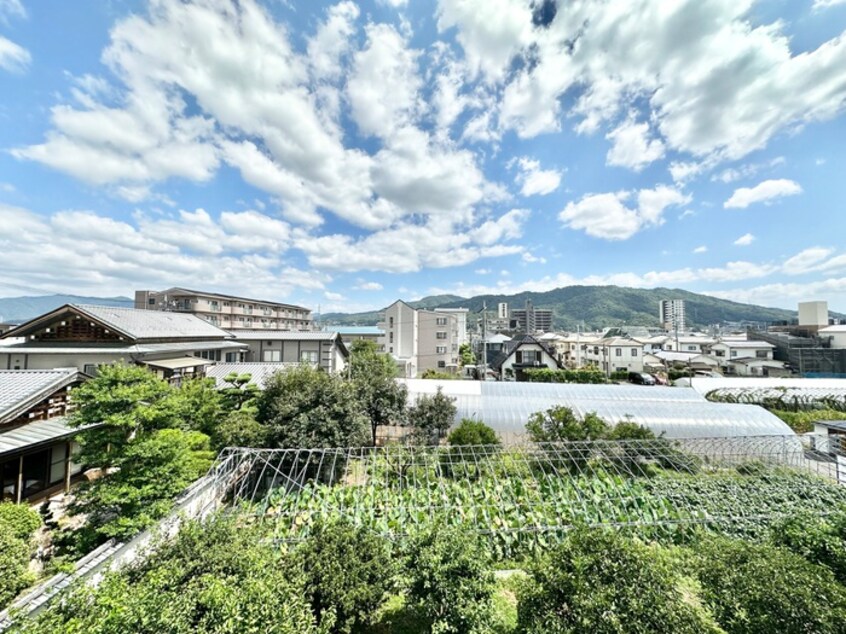 室内からの展望 第２中筋マンション