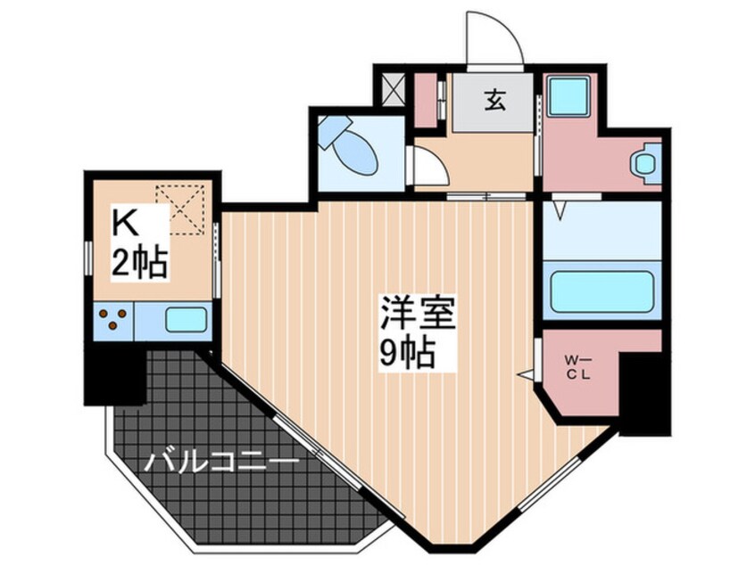 間取図 ヴィラ博丈的場町