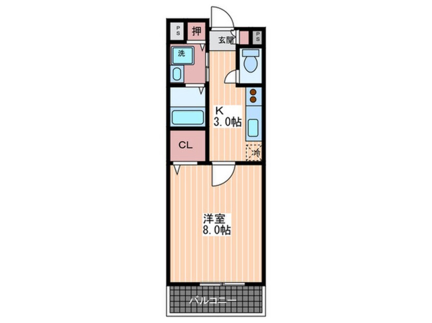 間取図 カ－サアルバ