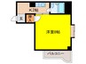第１１友建ビル 1Kの間取り