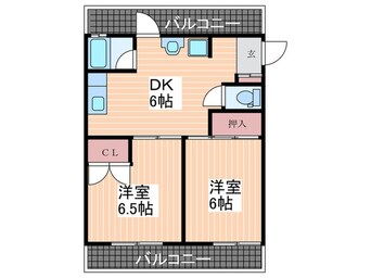 間取図 中山ビル