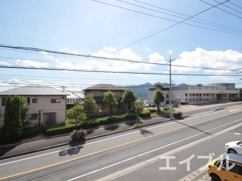 室内からの展望 中山ビル