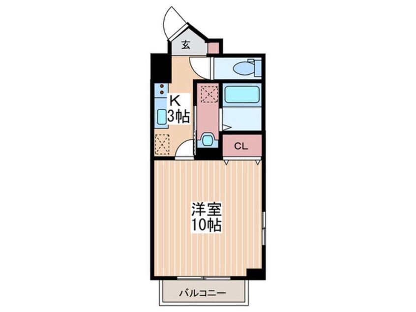 間取図 プランドール古市