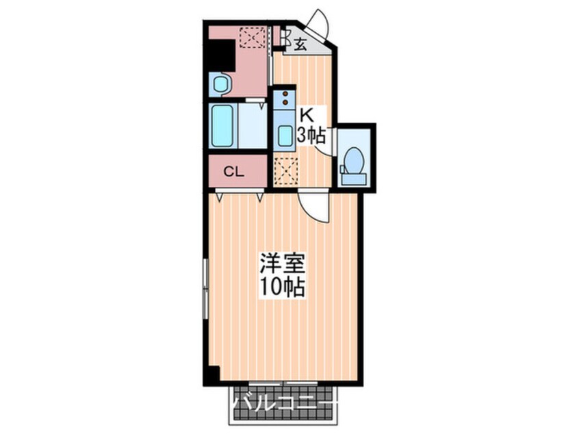 間取図 プランドール古市