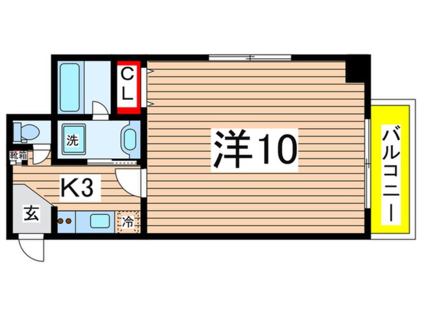 間取図 プランドール古市