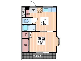 間取図 サンハイム西口