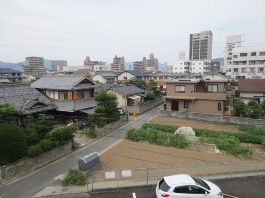 室内からの展望 サンハイム西口
