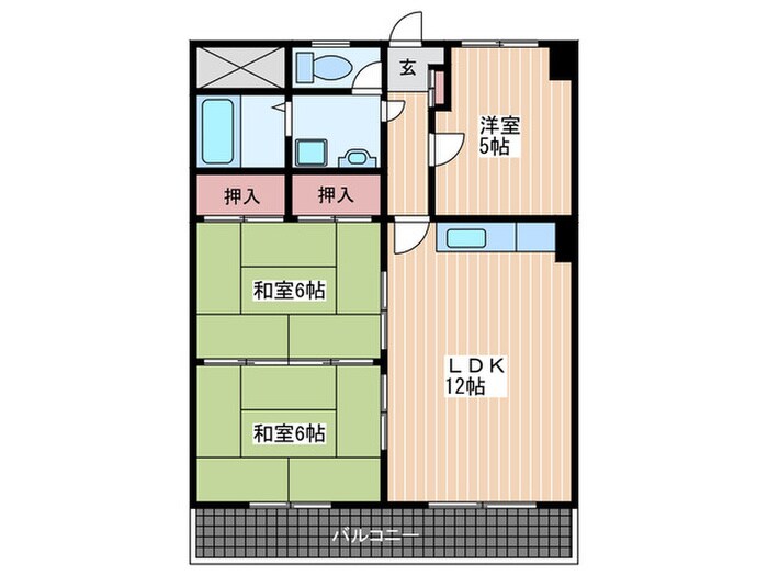 間取り図 タイガーウィング