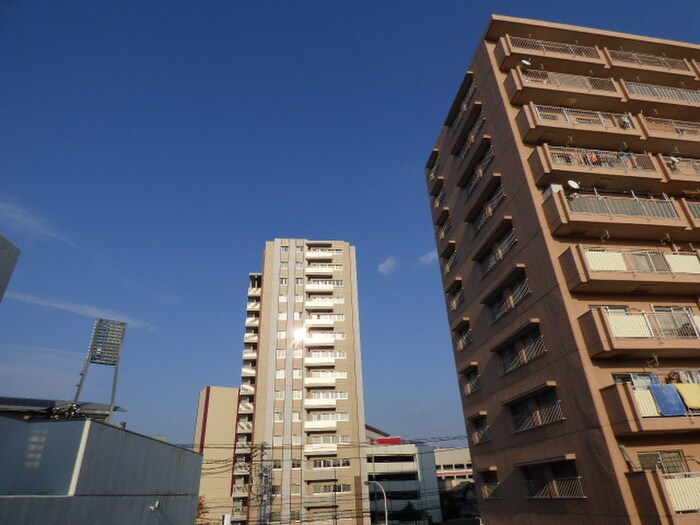 室内からの展望 岩堂マンション