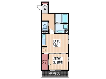 間取図 サリオス段原日出