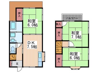 間取図 借家